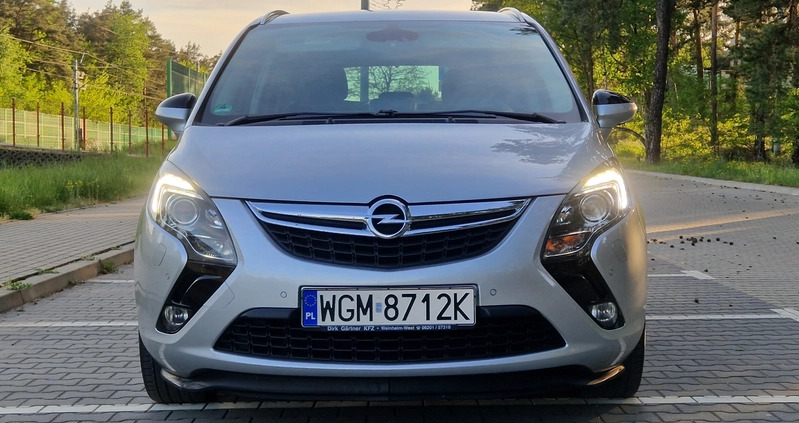 Opel Zafira cena 36900 przebieg: 189000, rok produkcji 2012 z Żyrardów małe 704